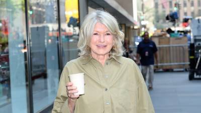 Martha Stewart is seen at the