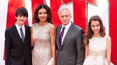 Michael Douglas Catherine Zeta-Jones Fam Album