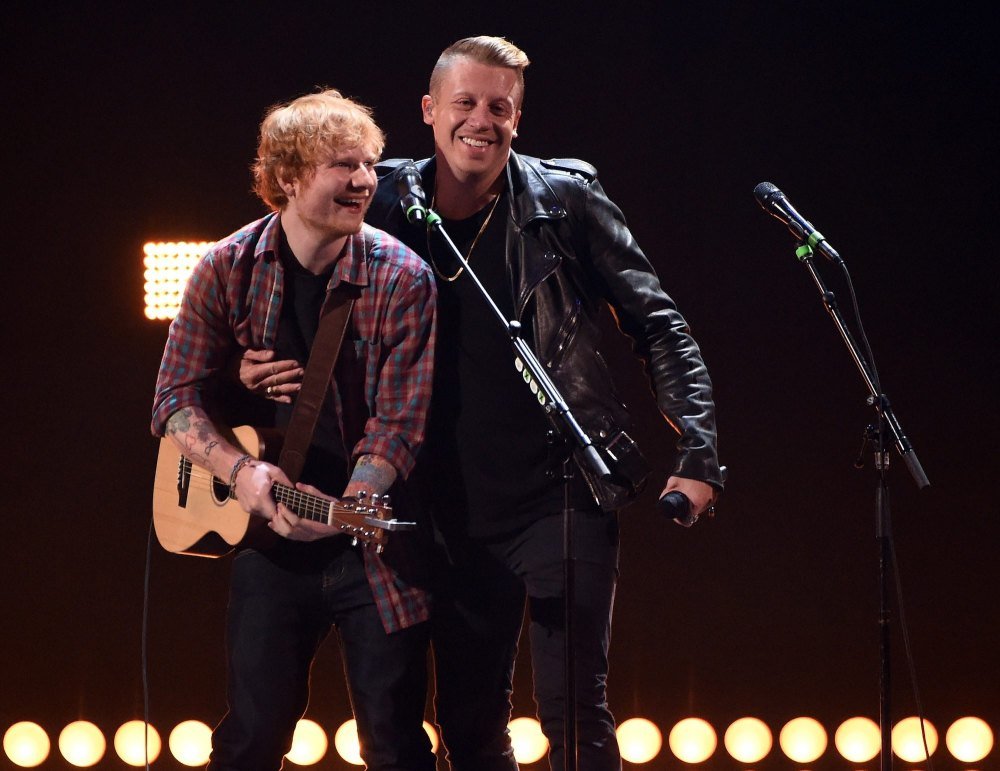 GettyImages-455905160 ed sheeran Ms Rachel Vows to Match Macklemores 1M Donation to Palestinian Charity
