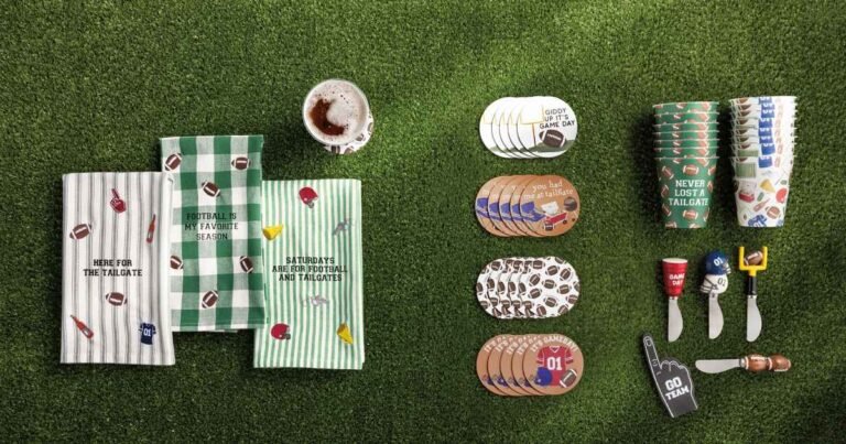 Mud Pie’s Tailgating Collection Is a Game Day Host's Dream