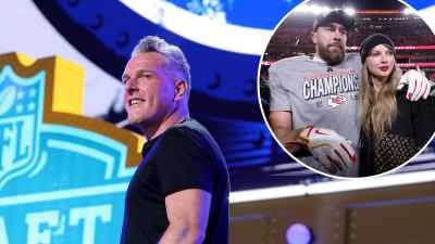 Pat McAfee Shuts Down 'Negative' Critiques of Taylor Swift and Travis Kelce's Wedding