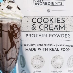 This Clean Protein Powder by Just Ingredients Tastes Like Cookies