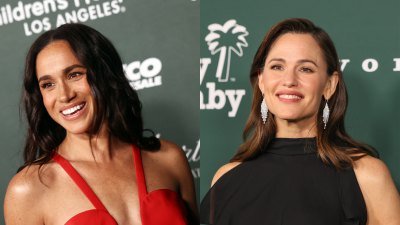 side by side Meghan Markle, Jennifer Garner